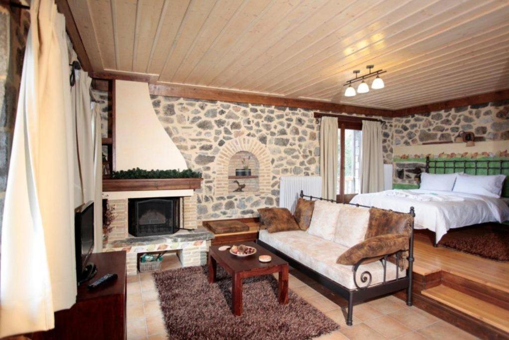 Efharis Filoxenon Apartment Feneós Cameră foto